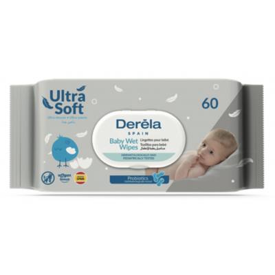 Derela超柔益生菌婴儿湿巾